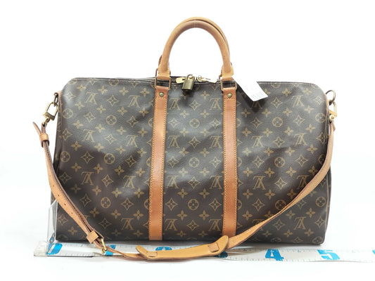 LOUIS VUITTON VI0972 Monogram M41416 Keepall Bandouliere 50 Boston Bag