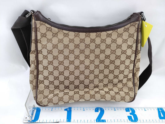 GUCCI GG Canvas 114272 214397 Shoulder Bag