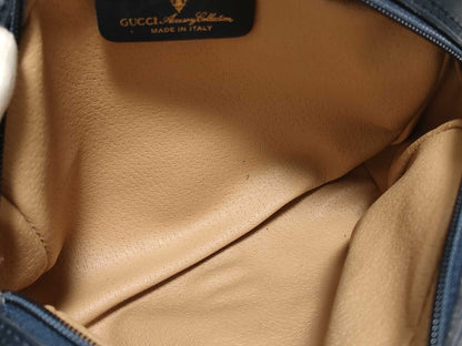 GUCCI GG Supreme Second Bag 010-378 Navy Second Bag