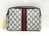 GUCCI GG Supreme Second Bag 010-378 Navy Second Bag