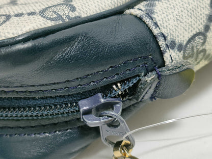 GUCCI GG Supreme Second Bag 010-378 Navy Second Bag