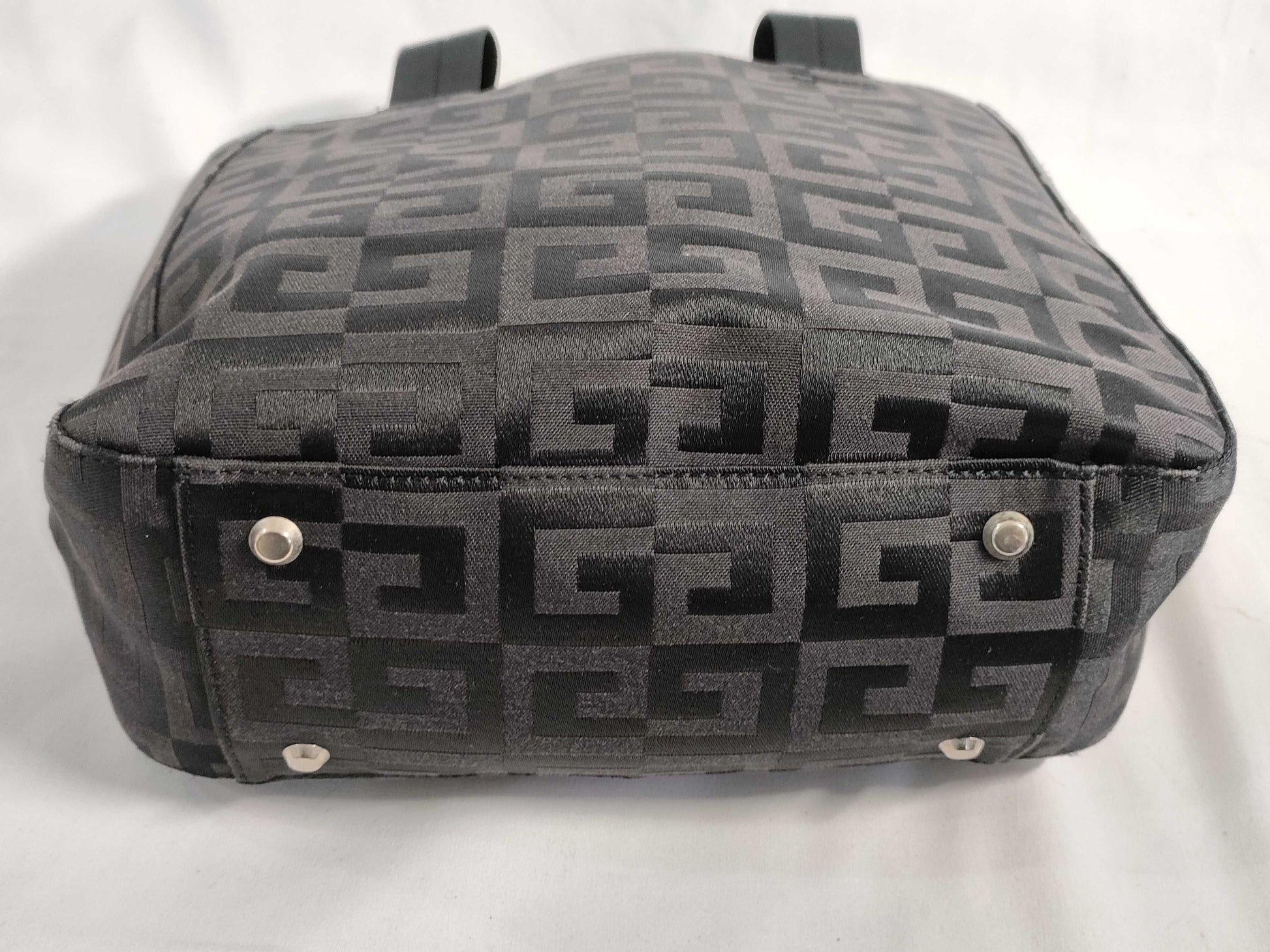 GIVENCHY handbag nylon all-over pattern handbag