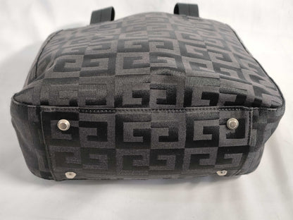 GIVENCHY handbag nylon all-over pattern handbag