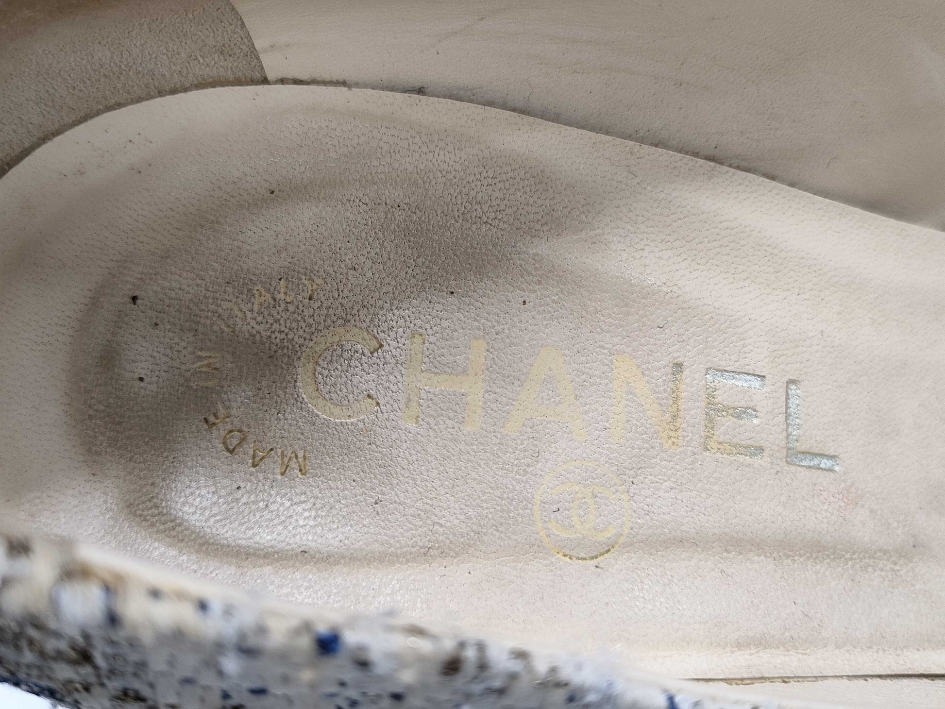 CHANEL Tweed High Heel Pumps