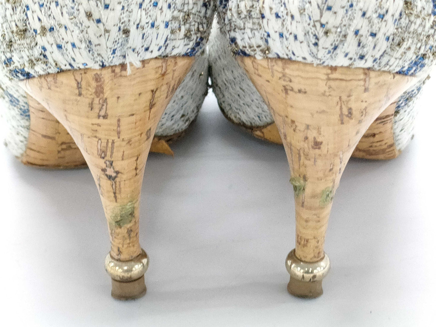 CHANEL Tweed High Heel Pumps
