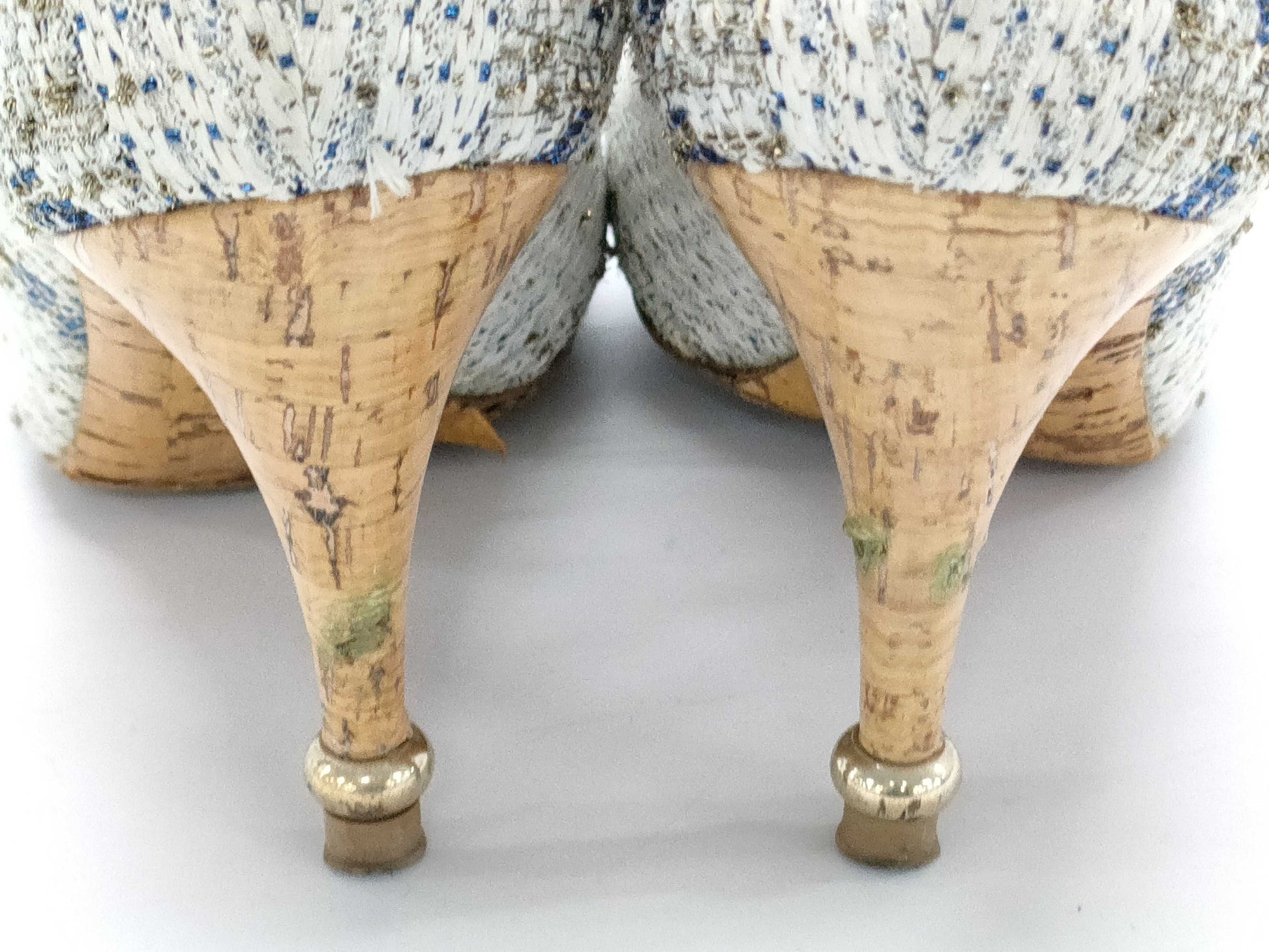 CHANEL Tweed High Heel Pumps