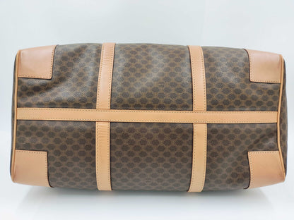 CELINE PVC Boston Bag M14 Brown Boston Bag