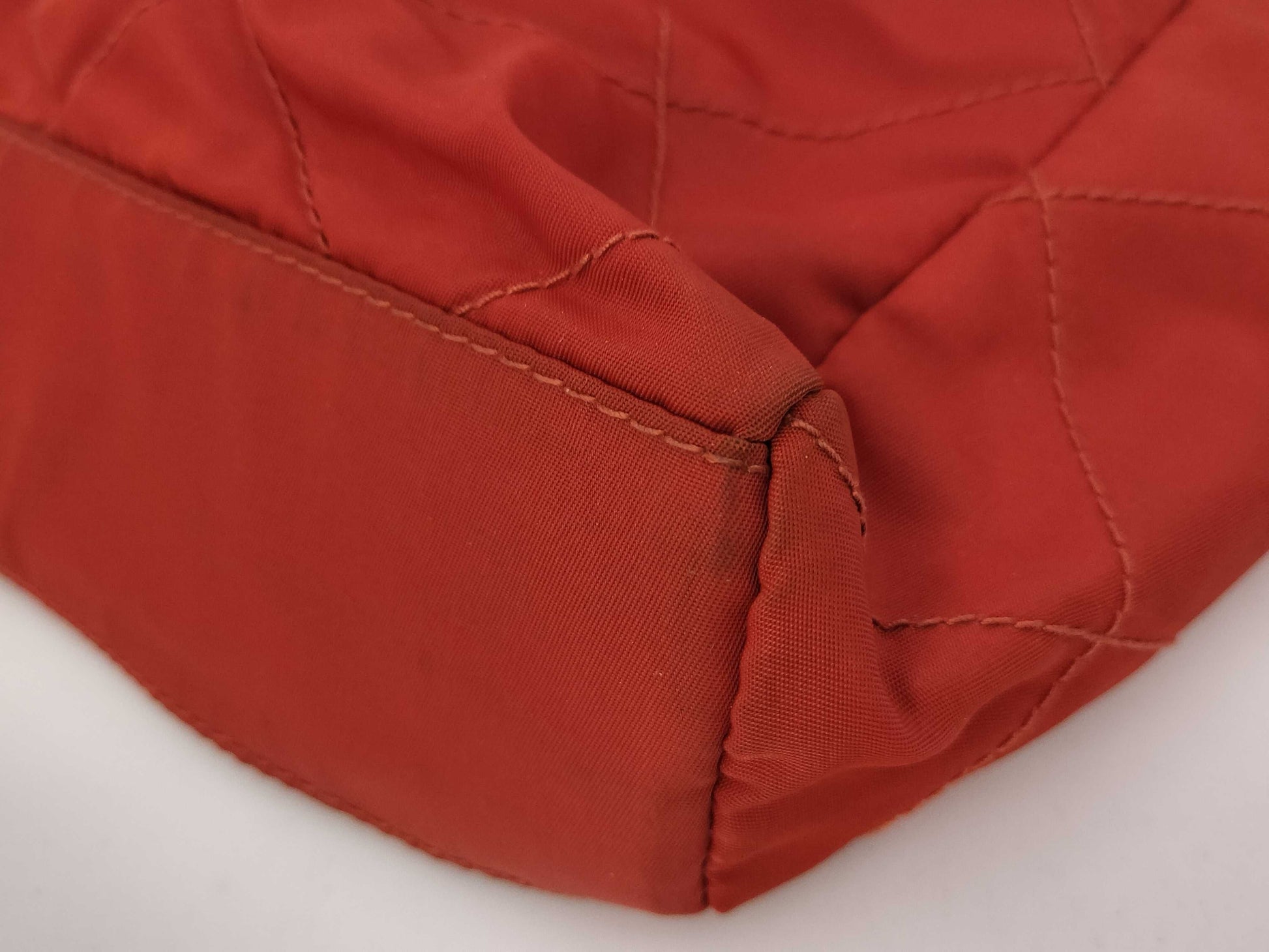 PRADA Nylon Quilted G-Chain Tote Bag
