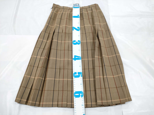 BURBERRY Checked Skirt