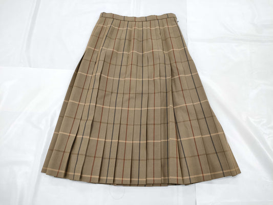 BURBERRY Checked Skirt