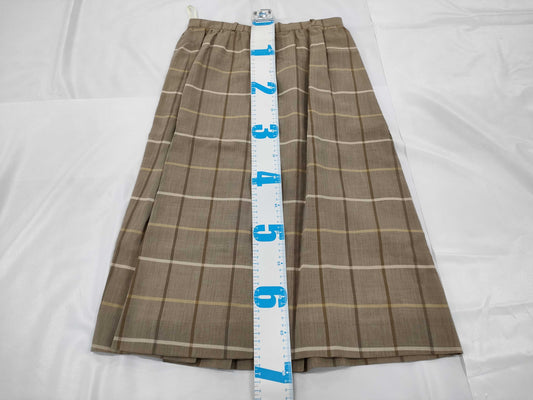 BURBERRY Checked Skirt