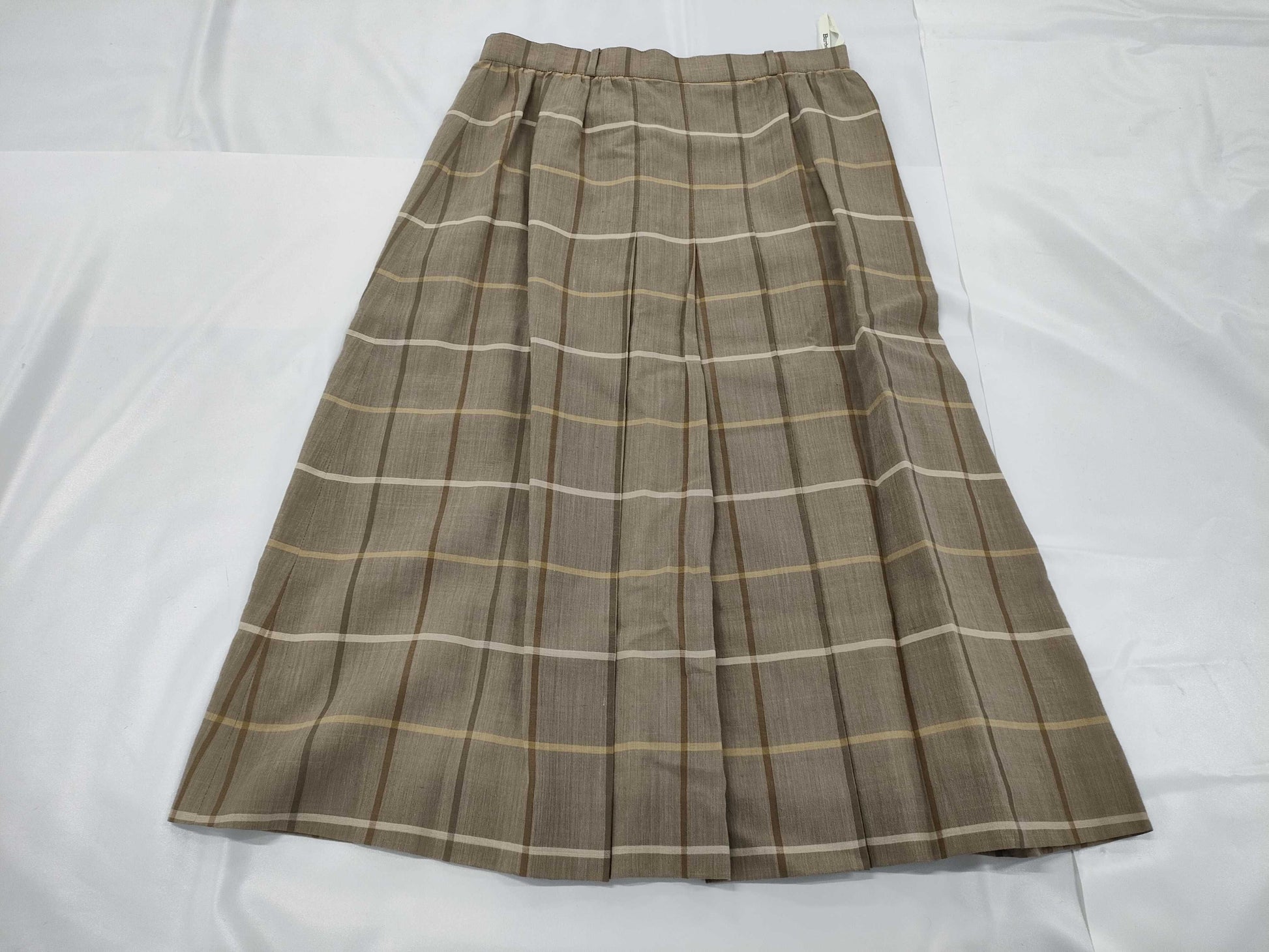 BURBERRY Checked Skirt