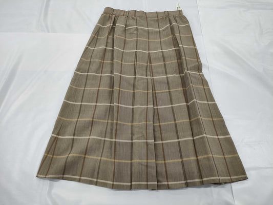 BURBERRY Checked Skirt