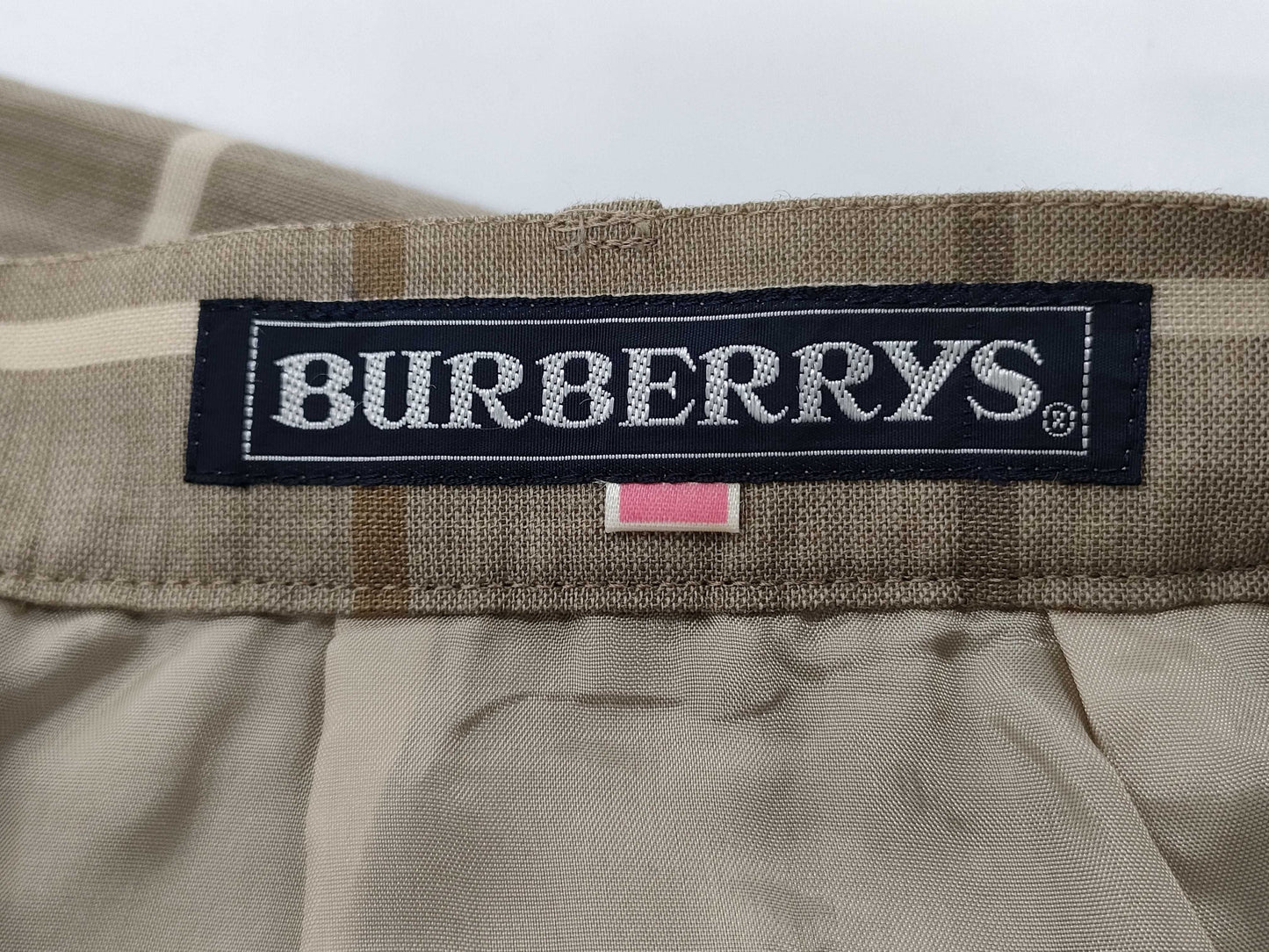 BURBERRY Checked Skirt