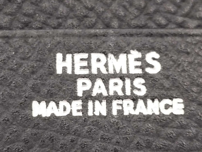 HERMES Wallet Epson Black □U Wallet