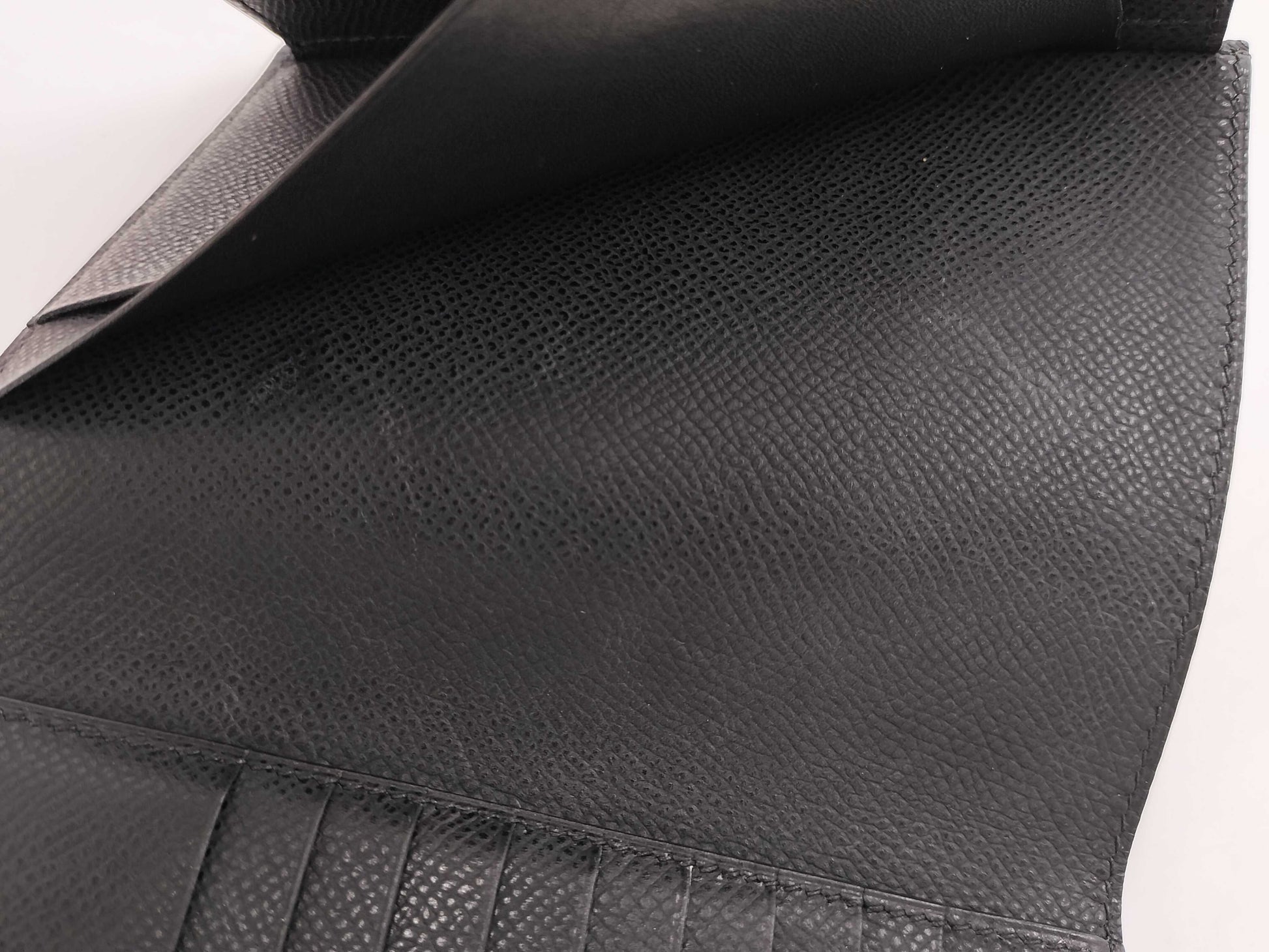 HERMES Wallet Epson Black □U Wallet