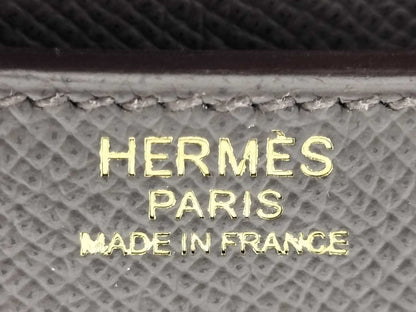 HERMES Constance Epsom Etain Shoulder Bag with PG hardware and A stamp