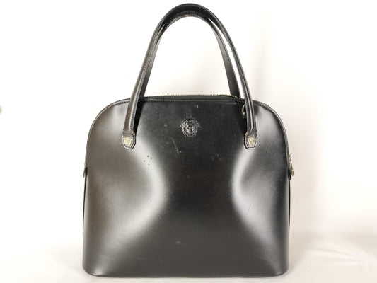 VERSACE Calfskin 2-way Handbag