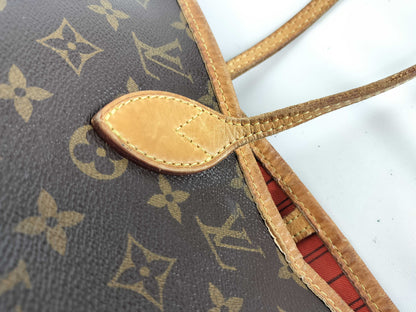 LOUIS VUITTON SD0164 Monogram M40156 Neverfull MM Old Model Tote Bag