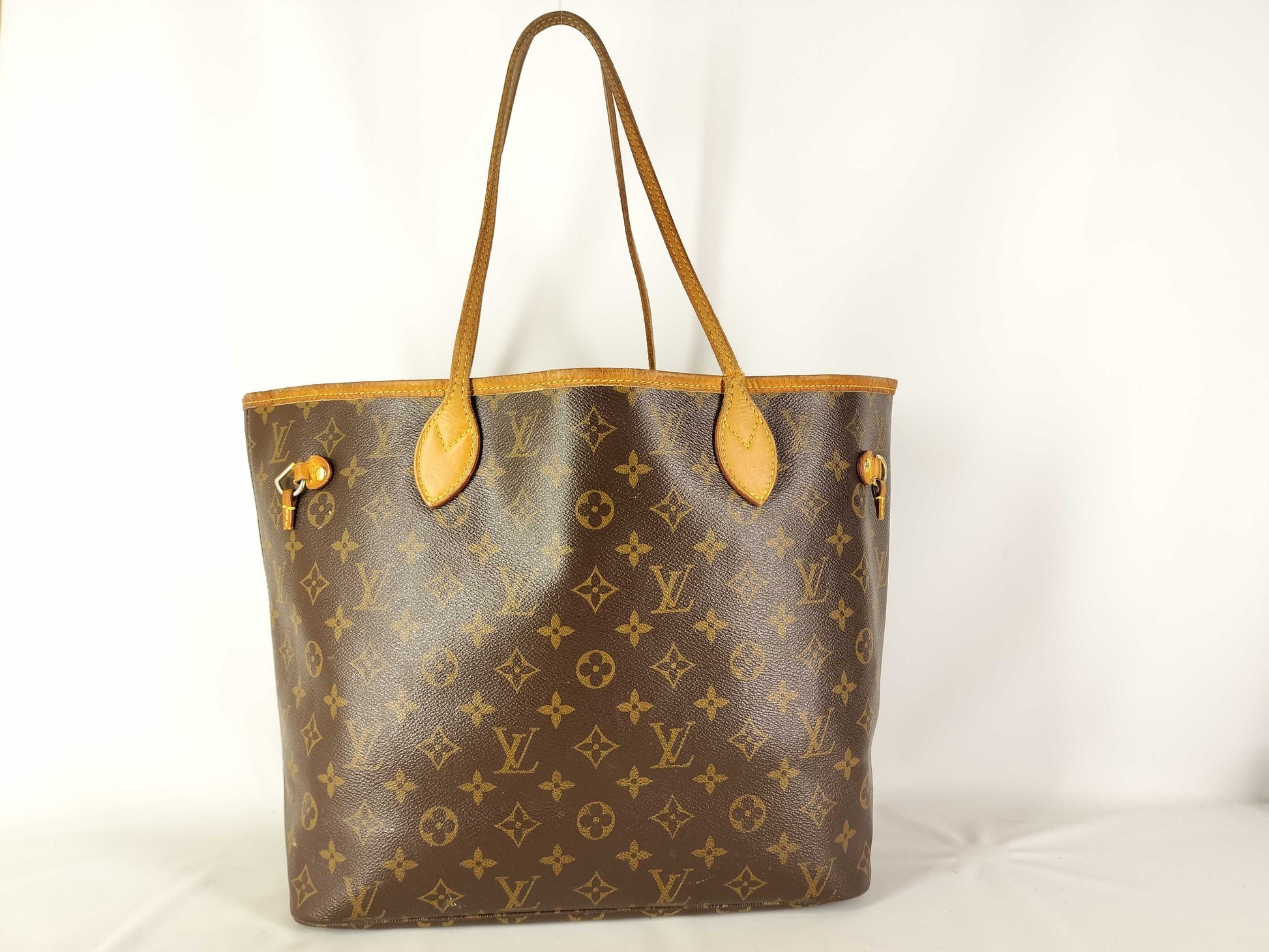 LOUIS VUITTON SD0164 Monogram M40156 Neverfull MM Old Model Tote Bag