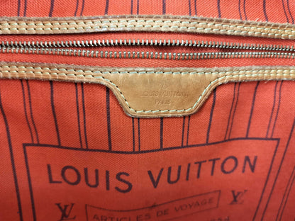 LOUIS VUITTON SD0164 Monogram M40156 Neverfull MM Old Model Tote Bag