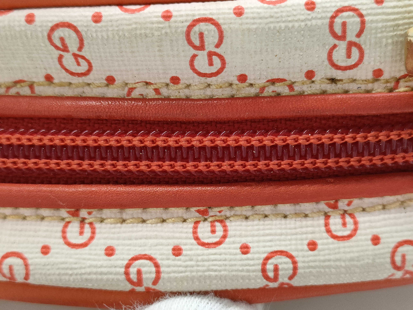 GUCCI Old Shima PVC Shoulder Bag