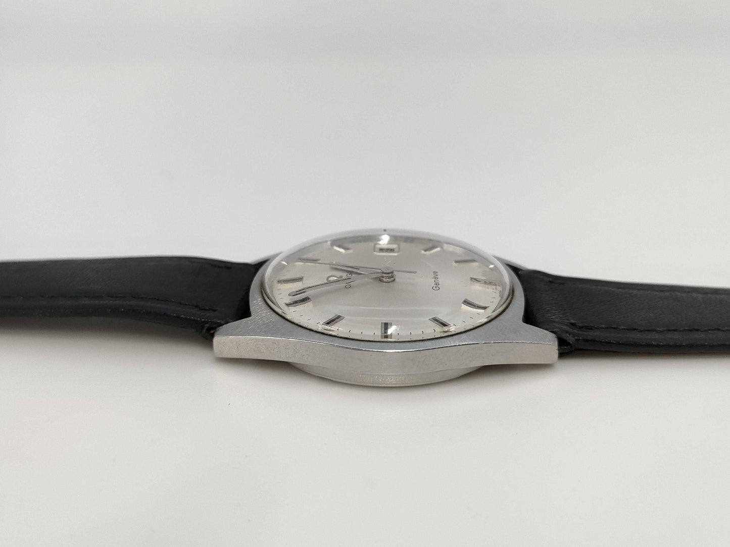 OMEGA Geneve Date C-Line Manual Winding Strap Non-Genuine Men's Watch