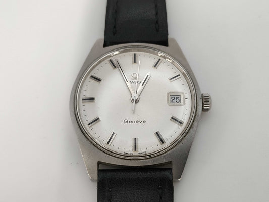 OMEGA Geneve Date C-Line Manual Winding Strap Non-Genuine Men's Watch