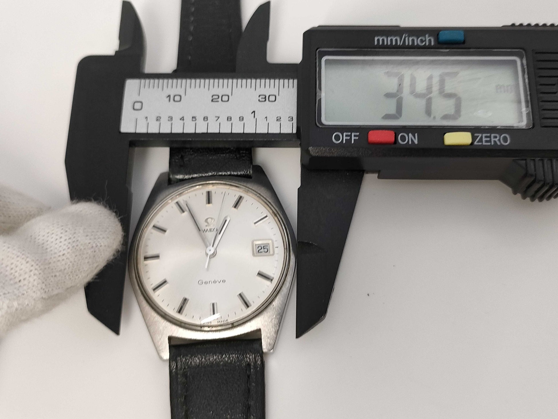 OMEGA Geneve Date C-Line Manual Winding Strap Non-Genuine Men's Watch