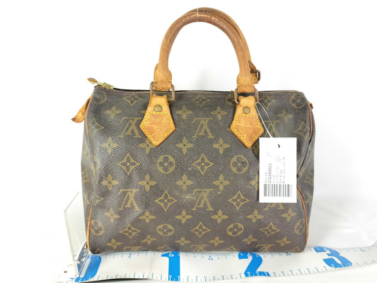 LOUIS VUITTON MI882 Monogram M41109 Speedy 25 Boston Bag