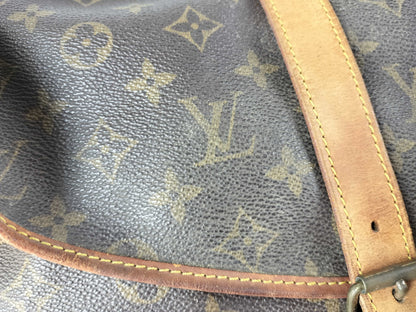 LOUIS VUITTON 882VI Monogram M42254 Saumur 35 Shoulder Bag