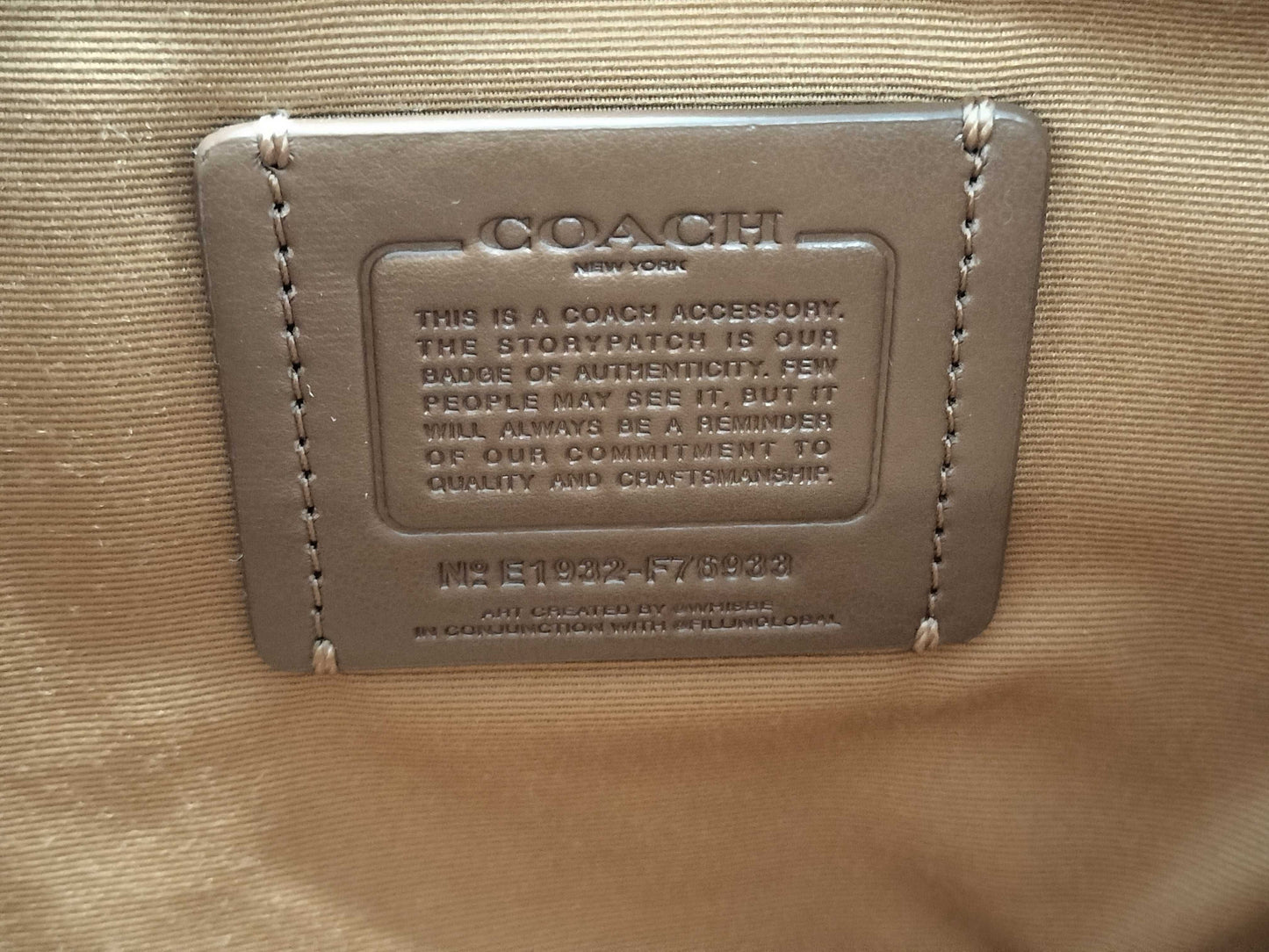 COACH Gummy Bear Clutch Second Bag Second Bag