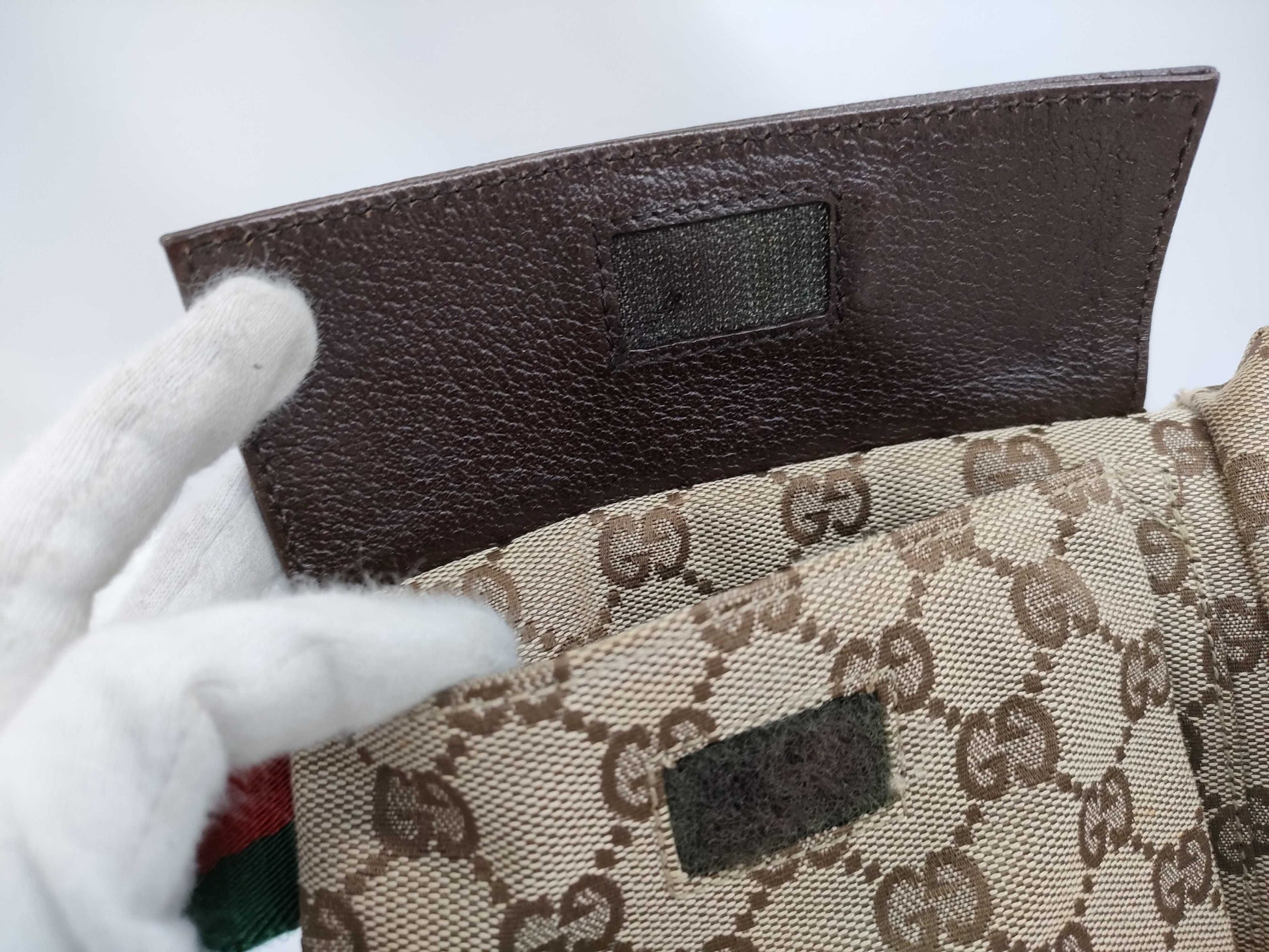 GUCCI GG Canvas 28566 Waist Pouch Waist Bag