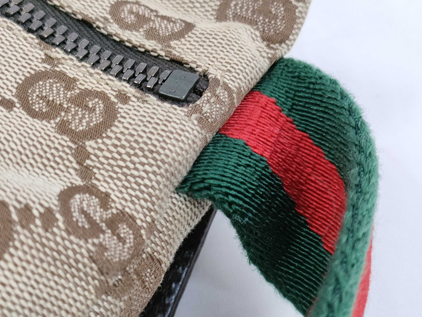 GUCCI GG Canvas 28566 Waist Pouch Waist Bag