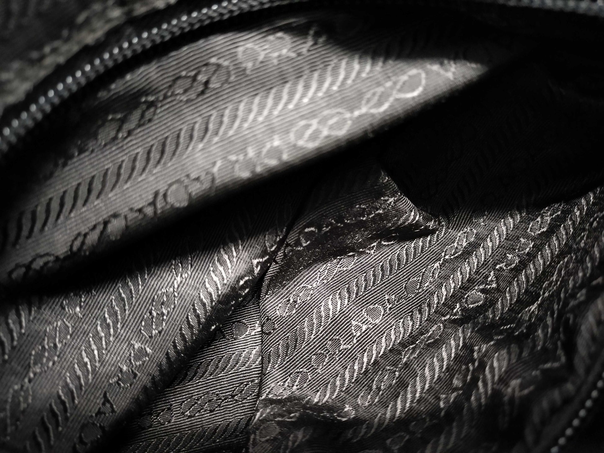PRADA nylon shoulder bag