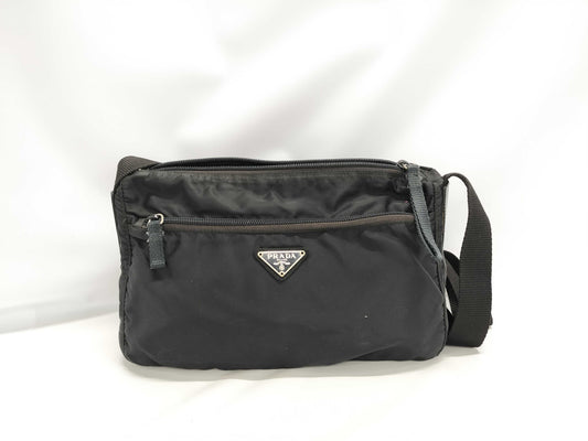 PRADA nylon shoulder bag