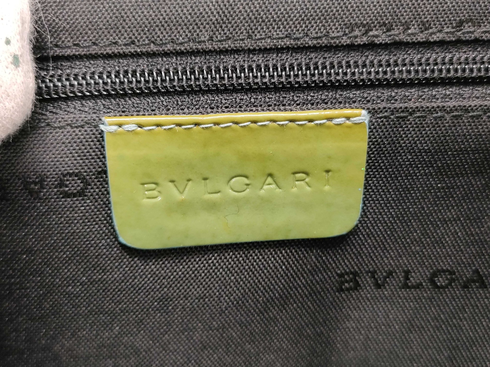 BVLGARI enamel handbag handbag