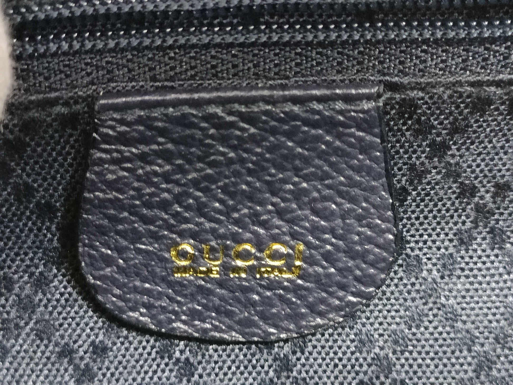 GUCCI Bamboo Suede Handbag