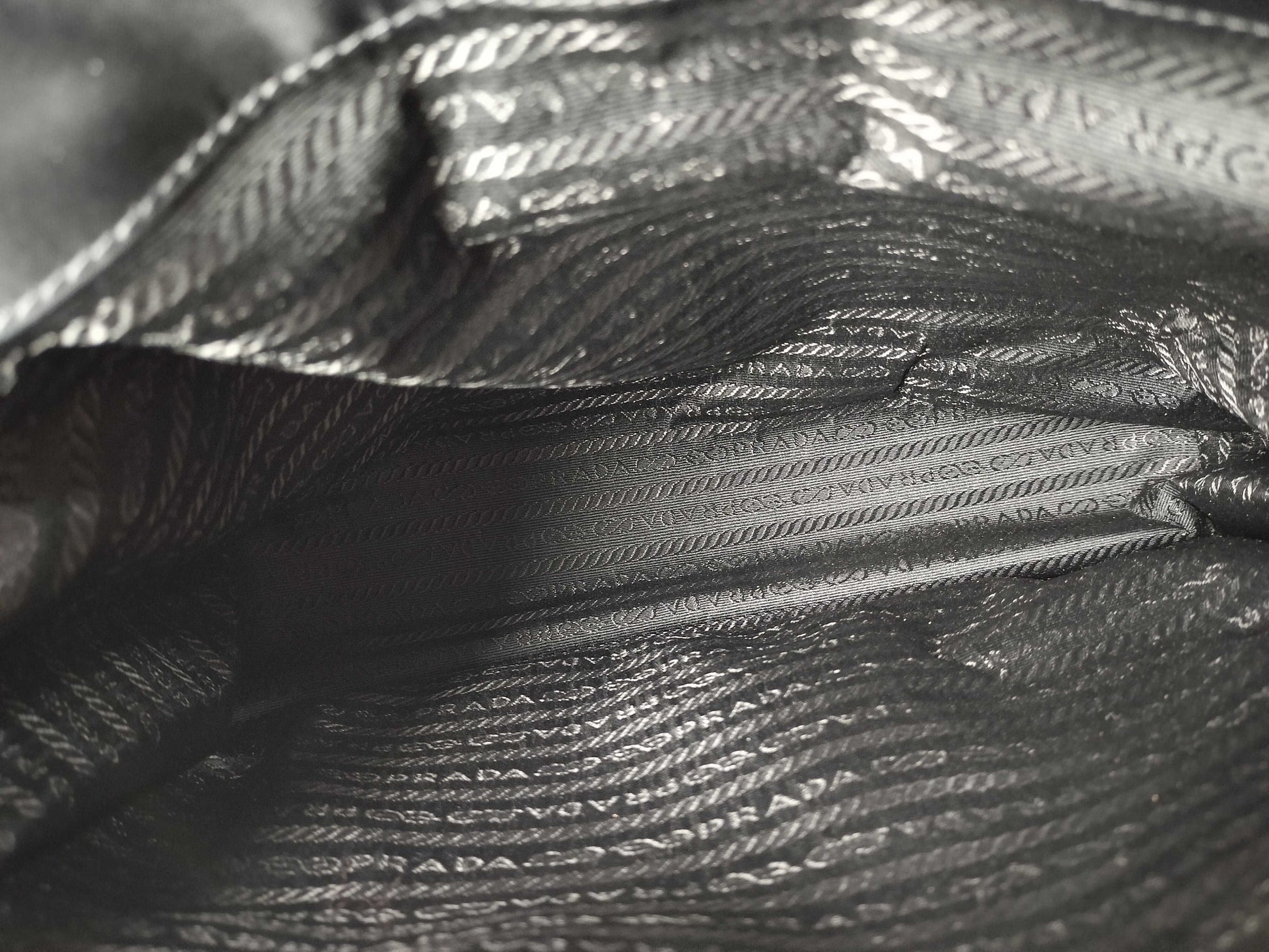 PRADA Nylon Hand Tote Bag