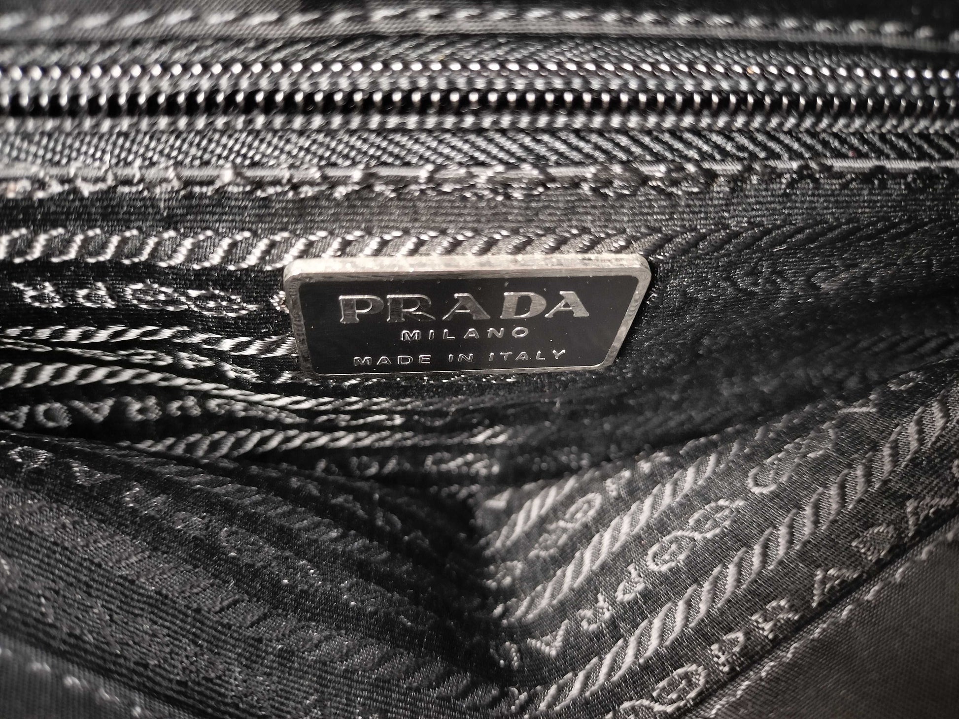 PRADA Nylon Hand Tote Bag
