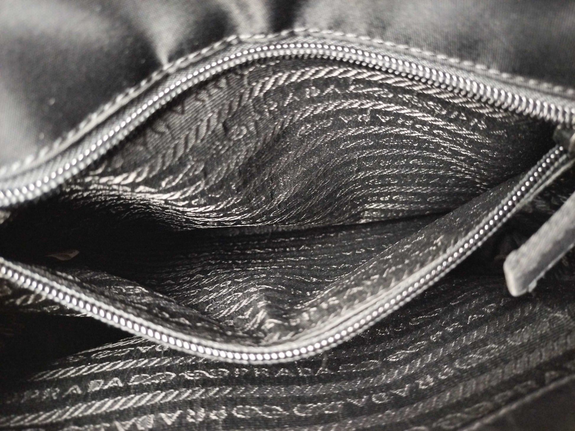 PRADA Nylon Hand Tote Bag