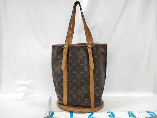 LOUIS VUITTON Monogram Bucket GM Shoulder Tote Bag