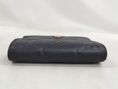 LOUIS VUITTON Monogram Empreinte Portefeuille Victorine Initial Wallet