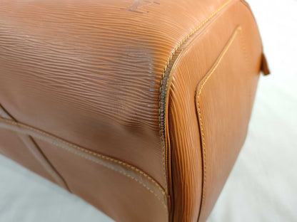 LOUIS VUITTON RFID Unavailable VI1924 Epi Keepall 50 M42968 Zipang Gold Boston Bag