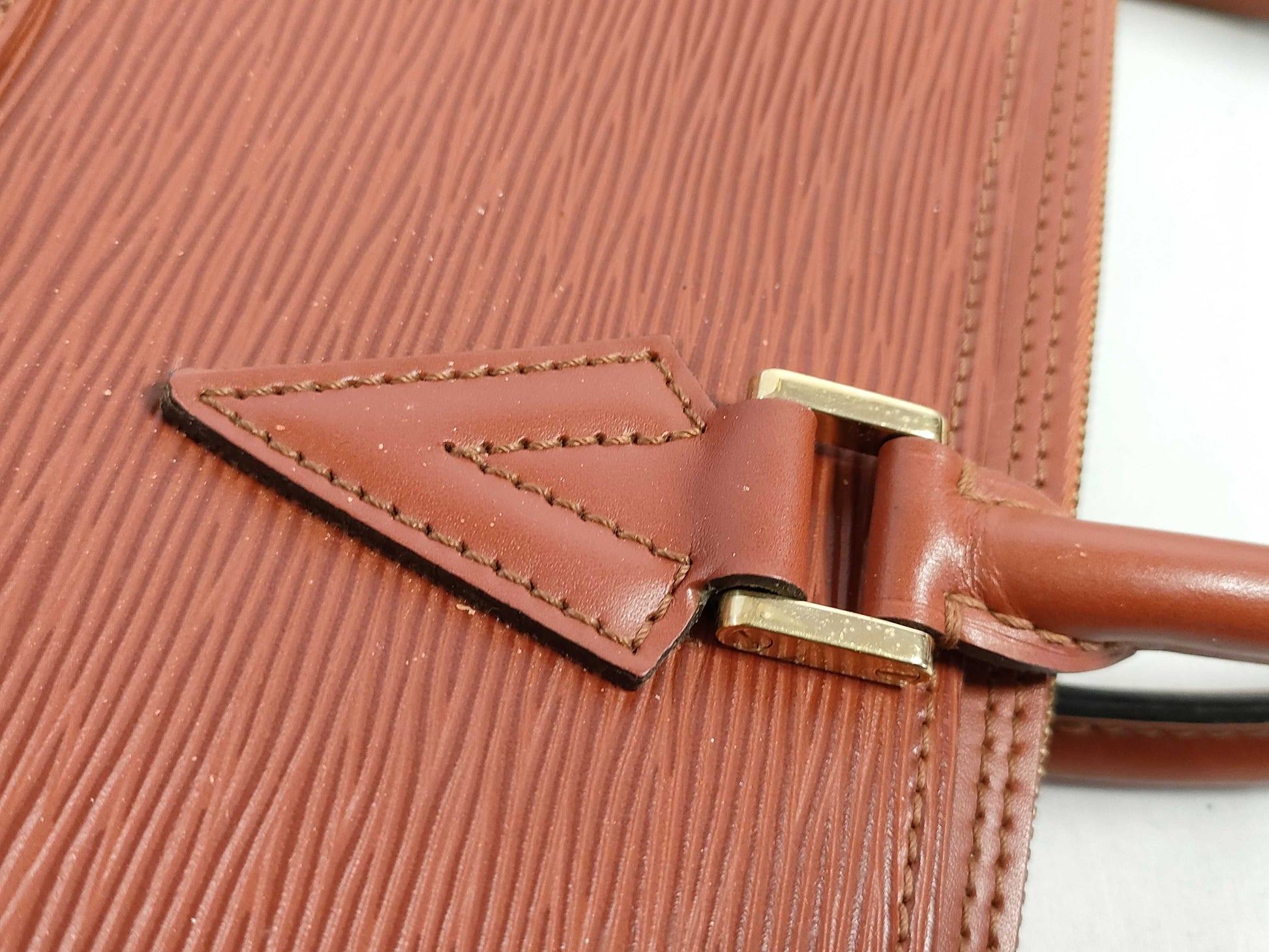 LOUIS VUITTON RFID Unavailable TH1909 Epi M54518 Sorbonne GM Handbag