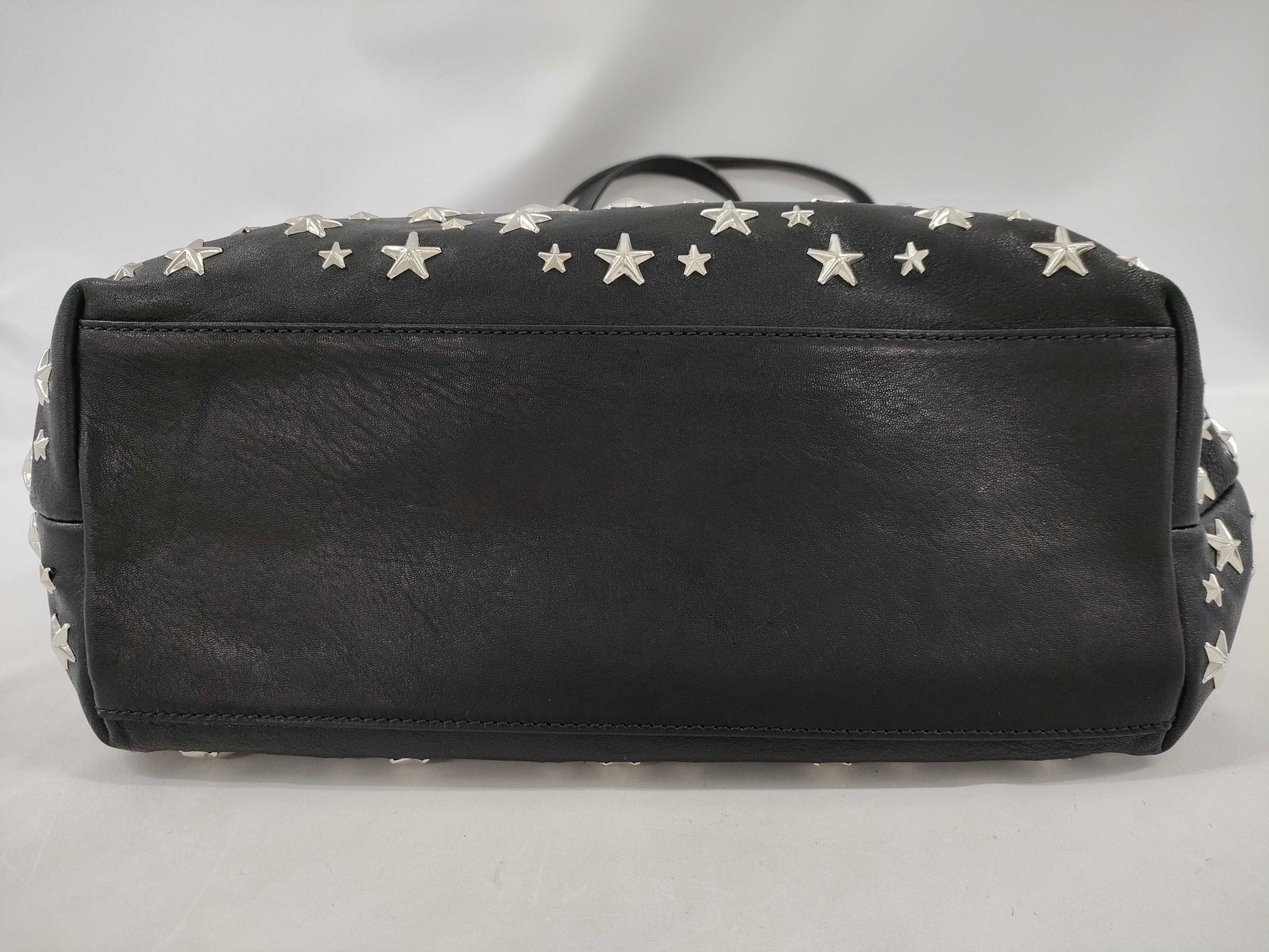 JIMMY CHOO Leather Handbag Tote Bag