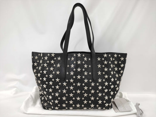 JIMMY CHOO Leather Handbag Tote Bag
