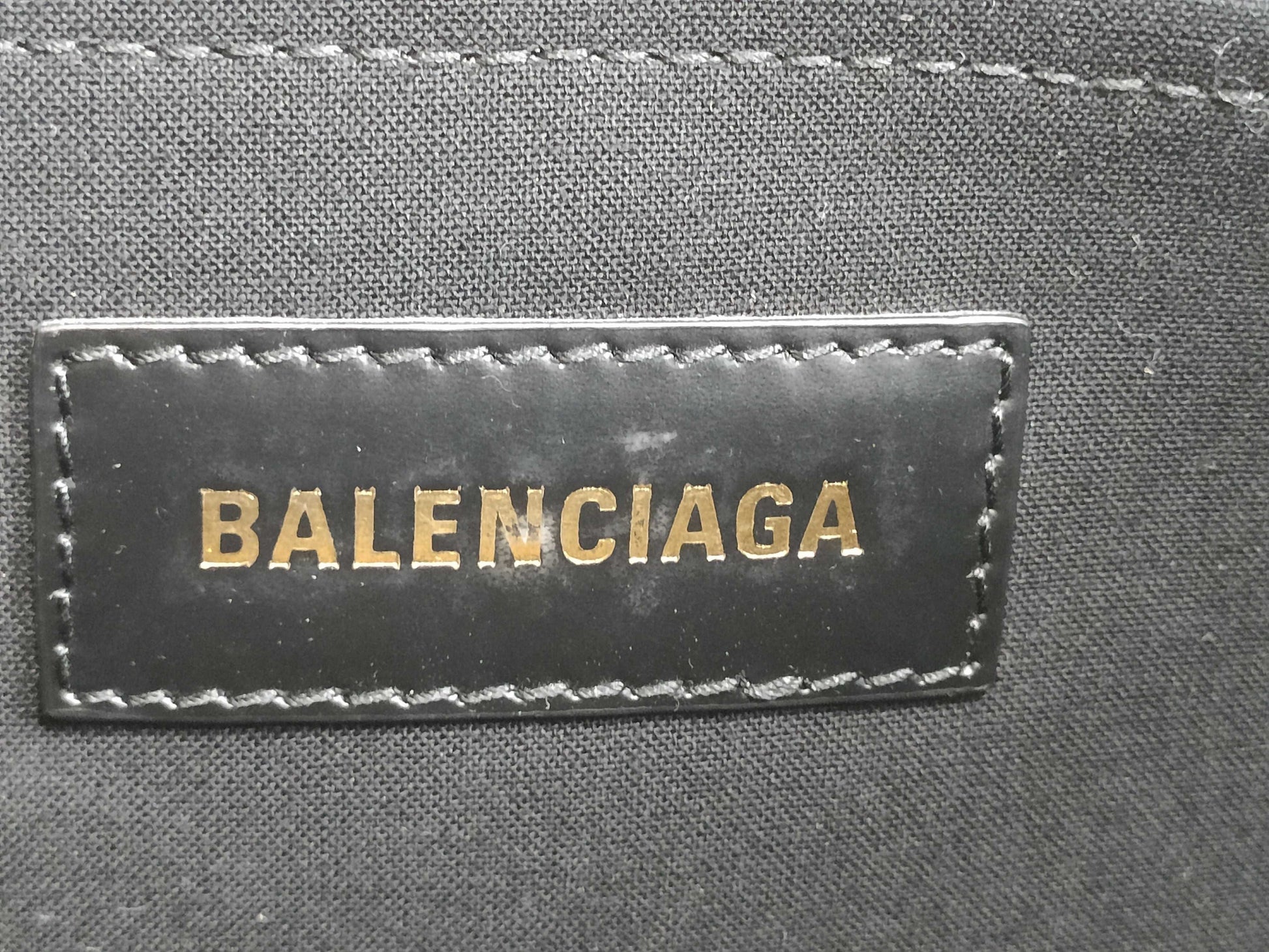 BALENCIAGA Hardware Black 2-Way Handbag 671402