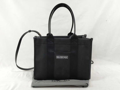 BALENCIAGA Hardware Black 2-Way Handbag 671402
