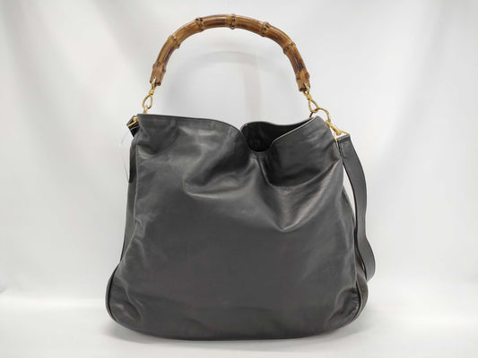 GUCCI 001 1781 1577 Bamboo 001 1781 1577 2-way Handbag